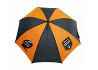 Logotipo grande feito sob encomenda Windproof do grande guarda-chuva impermeável do golfe para atividades exteriores fornecedor
