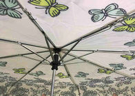 Durável dobre acima o guarda-chuva, poliéster impermeável do guarda-chuva dobrável do golfe fornecedor
