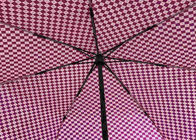 O Oem dobra acima o guarda-chuva, metal de dobramento dos guarda-chuvas do auto com eixo da fibra de vidro fornecedor
