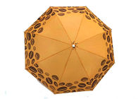 Estojo compacto personalizado do guarda-chuva do punho de J conveniente levar o eixo forte fornecedor