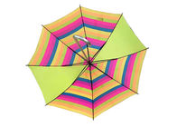 Guarda-chuva flexível colorido do punho de J, anti uv do guarda-chuva reto do punho fornecedor