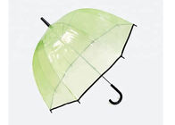 Guarda-chuvas plásticos da chuva do espaço livre da tela do ponto de entrada, automóvel transparente do guarda-chuva da abóbada aberto fornecedor