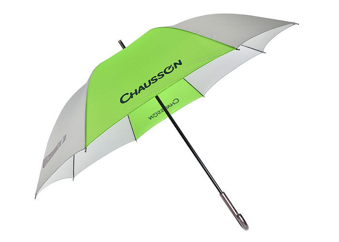 Tela high-density do impermeabilizante do guarda-chuva resistente durável branco do golfe do vento fornecedor
