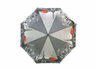 Fácil leve dobram acima o guarda-chuva 21 polegadas de projeto personalizado do logotipo da resistência de pressão fornecedor