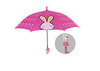 Guarda-chuva bonito das crianças do punho da morango, mini guarda-chuva para o fim aberto do manual das crianças fornecedor