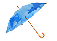 Guarda-chuvas relativos à promoção dos presentes do Pongee do poliéster, guarda-chuvas do golfe com logotipo fornecedor