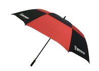 Projeto personalizado do logotipo do guarda-chuva do golfe eixo de alumínio automático colorido fornecedor
