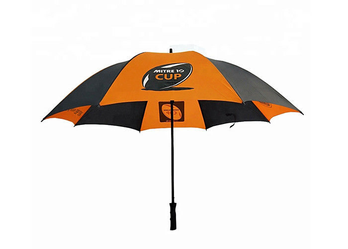 Logotipo grande feito sob encomenda Windproof do grande guarda-chuva impermeável do golfe para atividades exteriores fornecedor