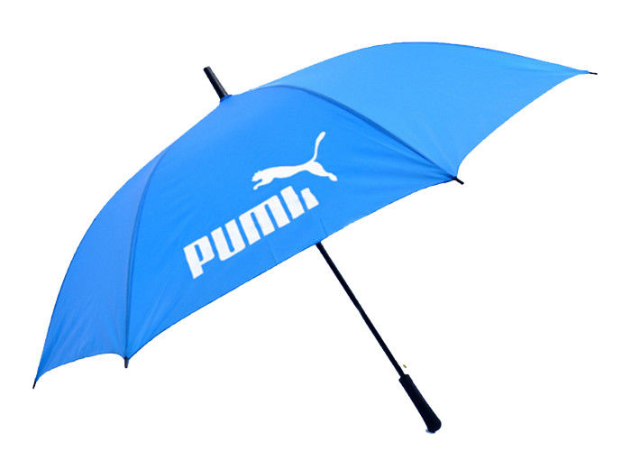 Guarda-chuva de borracha do tamanho do golfe do estojo compacto do punho, guarda-chuvas feitos sob encomenda do golfe do logotipo fornecedor