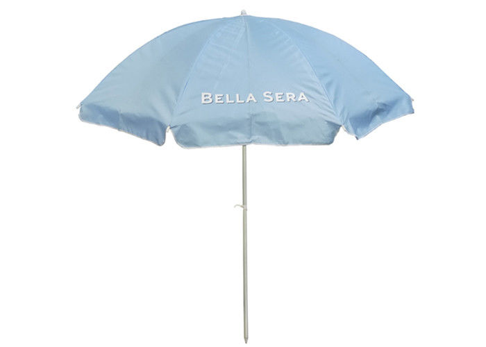 Guarda-chuva de praia portátil durável, impressão feita sob encomenda do guarda-chuva exterior do pátio fornecedor